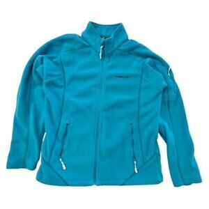 Outback Trading Company Fleece Zip Up‎ Jacket Size M PARK CITY POCKETS WARM